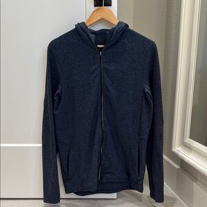 Lululemon Surge Full Zip Hoodie Jacket - Navy Blue Heather Men’s Medium